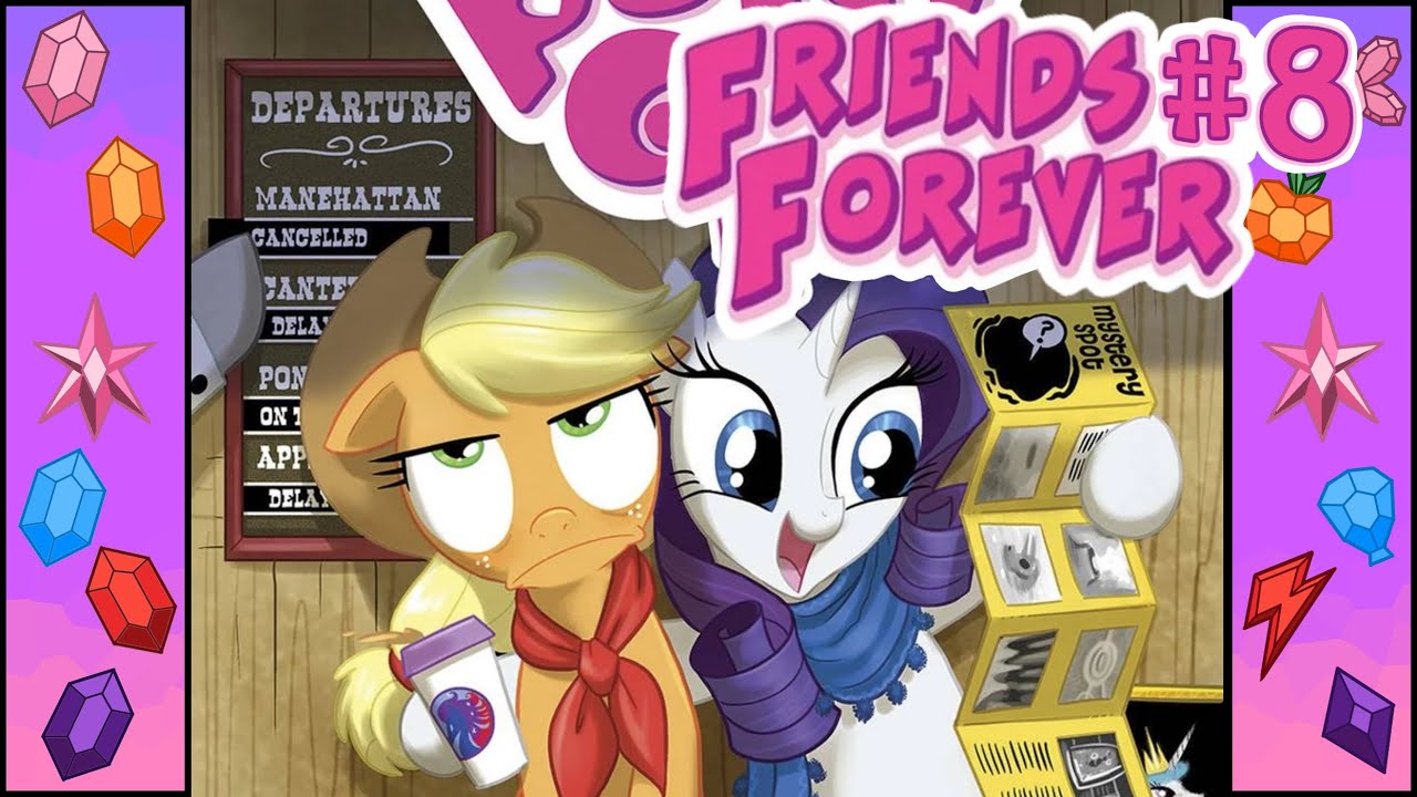 its about the destination! 🍎 MLP FF #8: Reins, Trains, and Carts with Wheels
