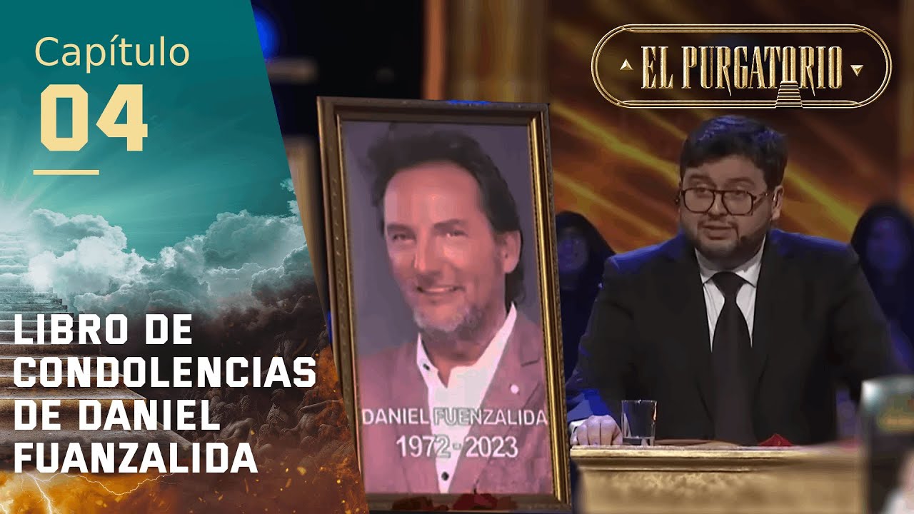 Luis Slimming leyó el libro de condolencias de Daniel Fuenzalida | El Purgatorio | Canal 13