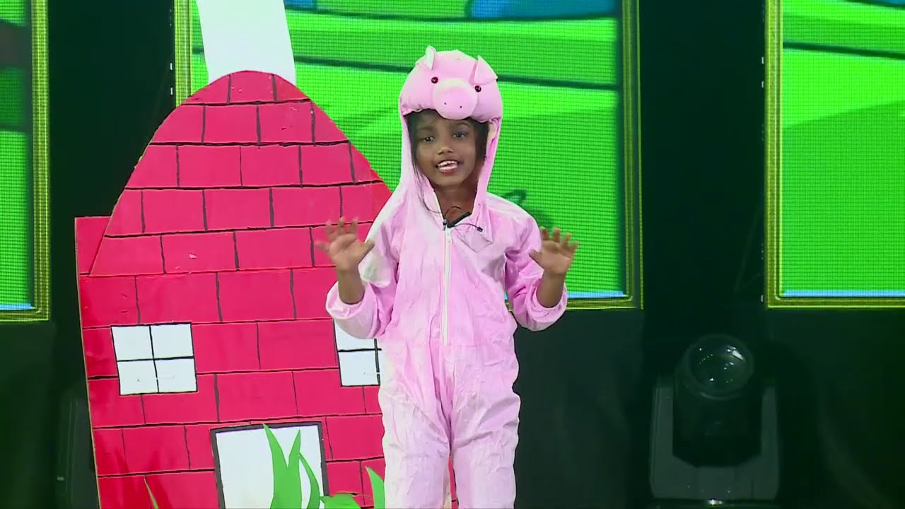 The Three Little Pigs | Moral Story Skit