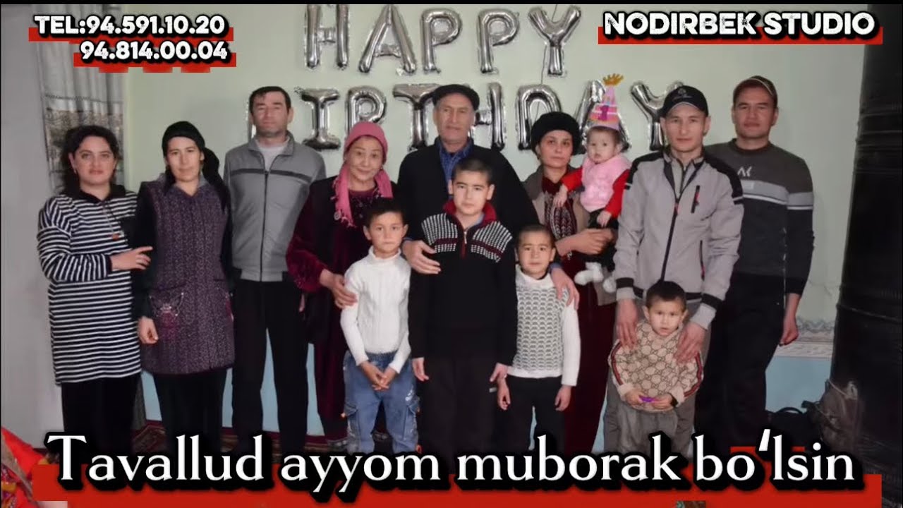 NODIRBEK STUDIO Tel:94.814.00.04. :95.591.10.20. Paxtakor 1 yosh beshik toʻy. 
