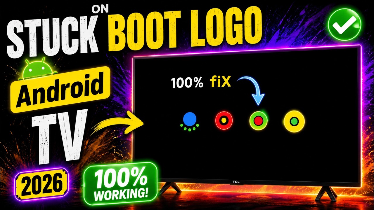 Android Tv Boot loop Fix || Android Tv Recovery Mode || Android Tv Stuck on Boot Logo