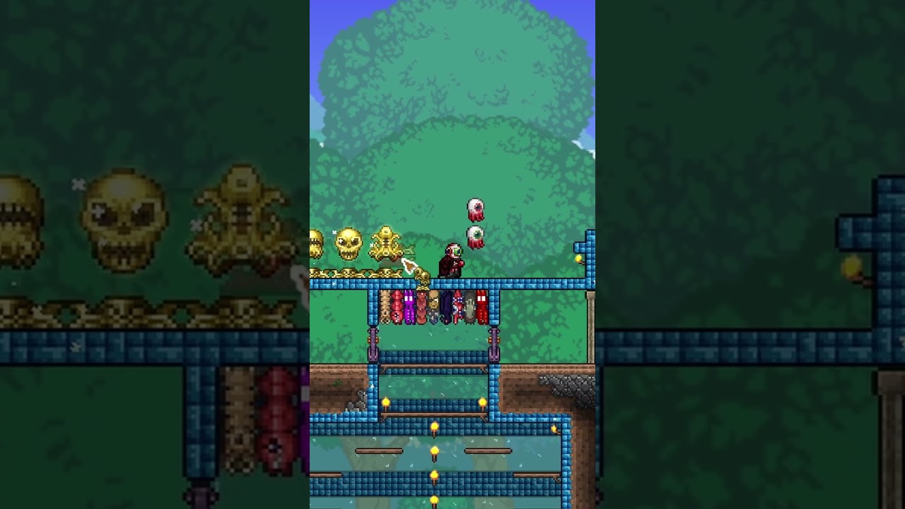 Как создать потрясающее и организованное хранилище в Terraria