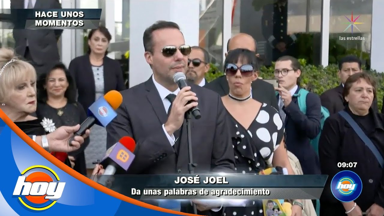 Hijos de José José llegan con los restos de su padre a México y agradecen el apoyo | Hoy