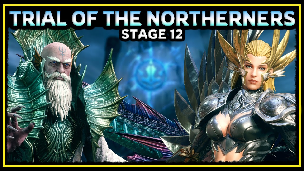 Trial of the Northerners ❄️ Stage 12 ❄️ Faction Trial Team Showcase ✤ Watcher of Realms
