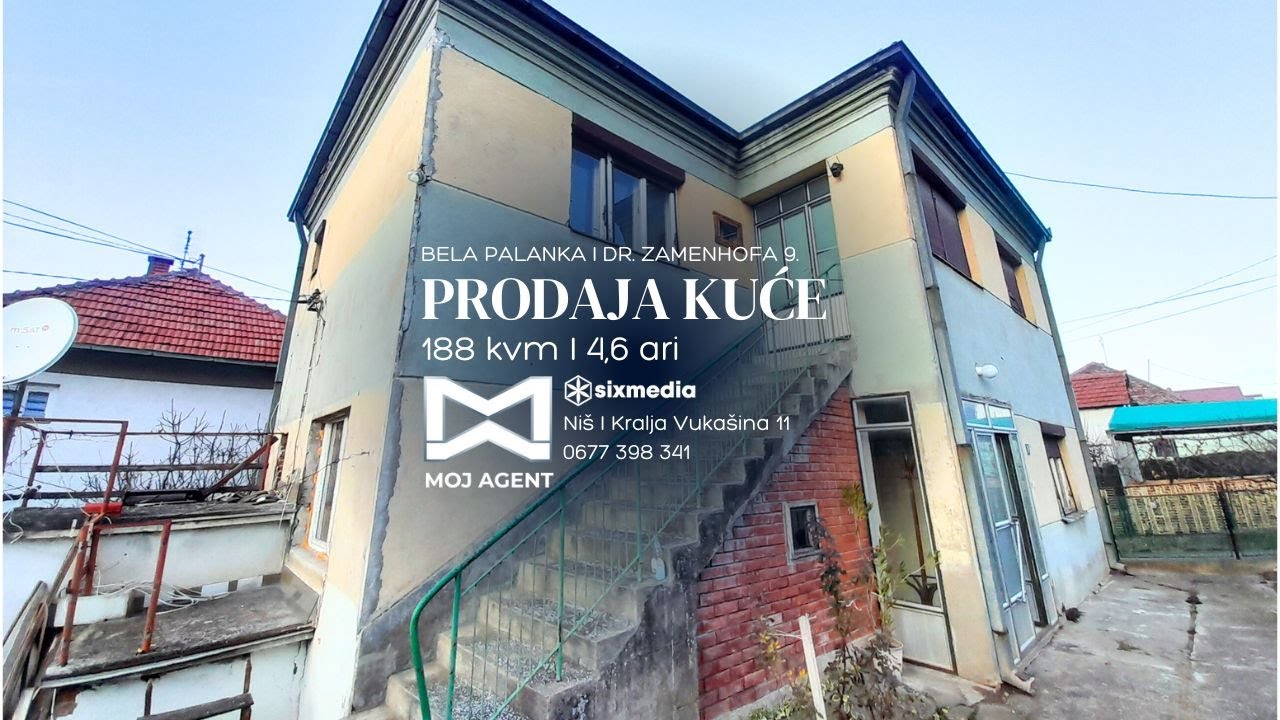 #prodaja #kuća #BelaPalanka 188 kvadrata #realestate