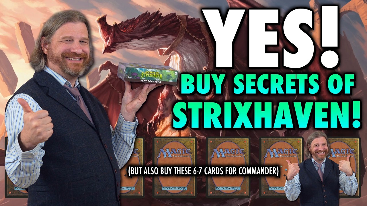 Yes! You Should Buy Secrets Of Strixhaven! Also These New Cards For Commander | Magic: The Gathering