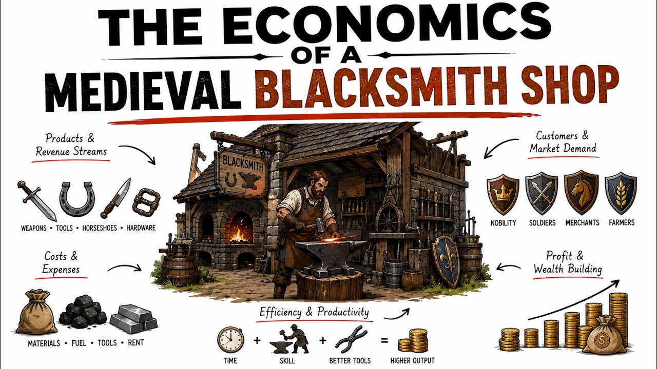 The Economics of a Medieval Blacksmith Shop