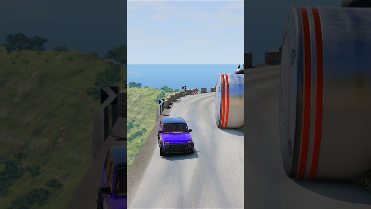 Epic BeamNG.Drive crashes! 💥 Real physics, wild stunts, and pure chaos!🔥 