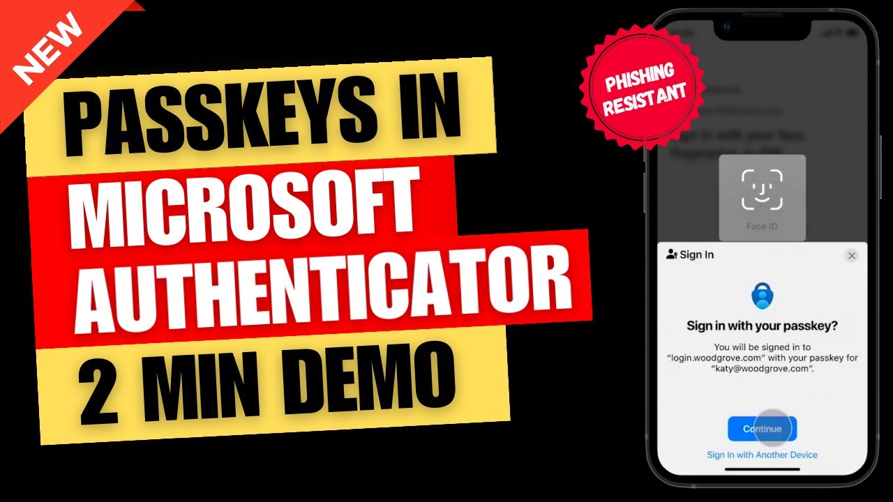 Первый взгляд: Microsoft Authenticator защищает от фишинга с помощью паролей (демонстрация 2 мин.)