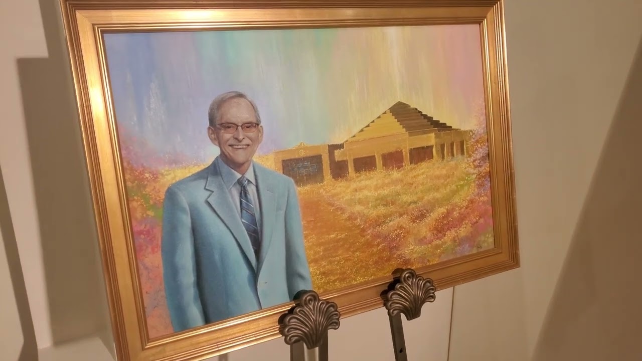 A Partial Tour of Eckankar's Temple of Eck. Eckankar Art Works in the Basement of the Temple.