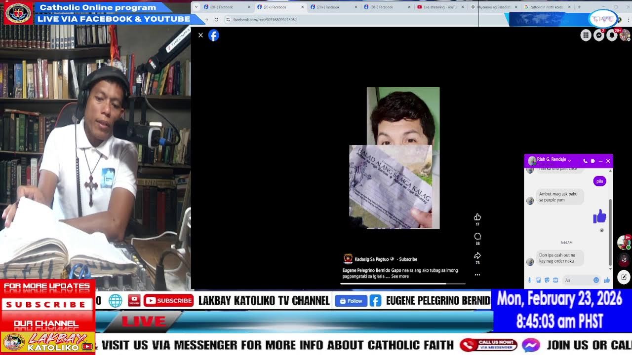 MORNING EDITION:HISGOT SA PAGTUO : TUBAGON NAITO SI KADASIG A PAGTUO SDA  UG ANG UBANG MGA SEKTA