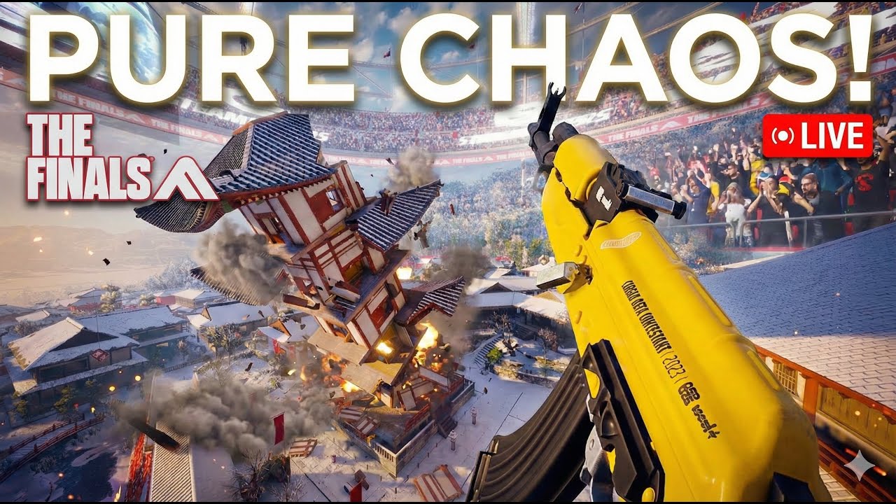 🔴 LIVE: THE FINALS | Pure Chaos & Destruction Gameplay