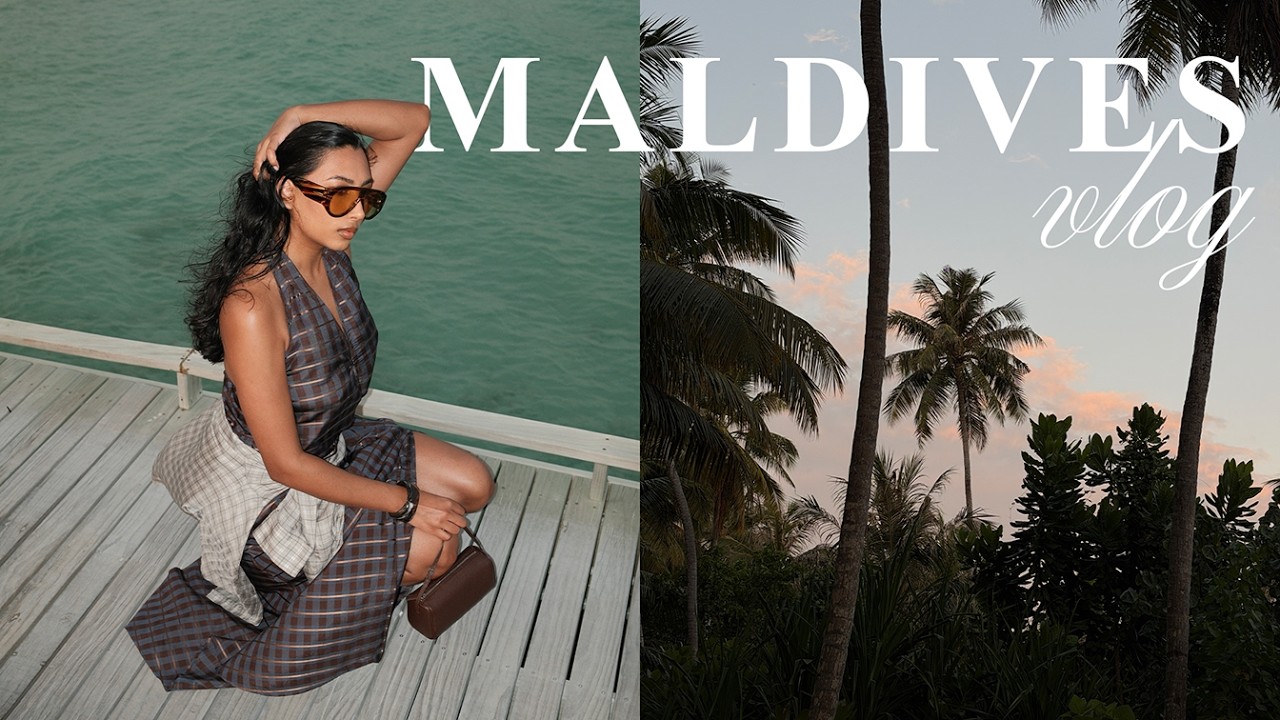 MALDIVES VLOG | all we did was eat and relax 🌴