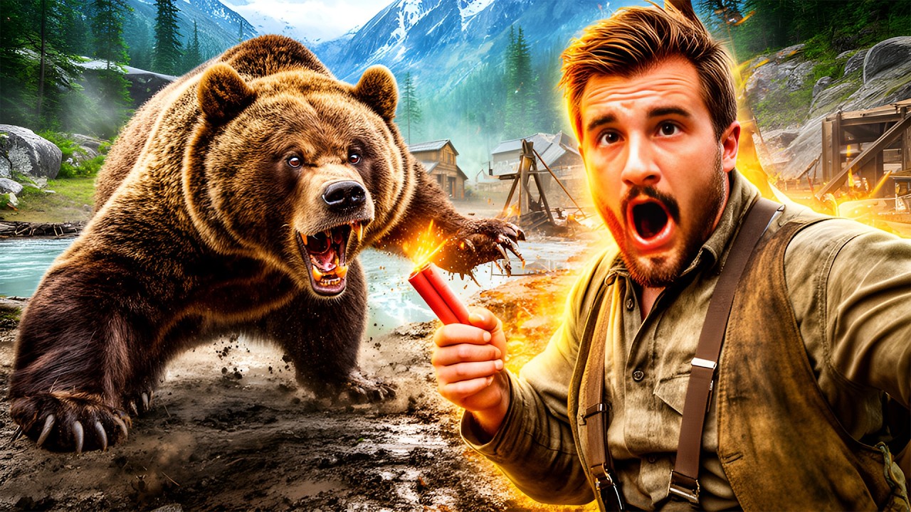 MUSZĘ POKONAĆ NIEDŹWIEDZIA!? | ALASKA GOLD FEVER #7
