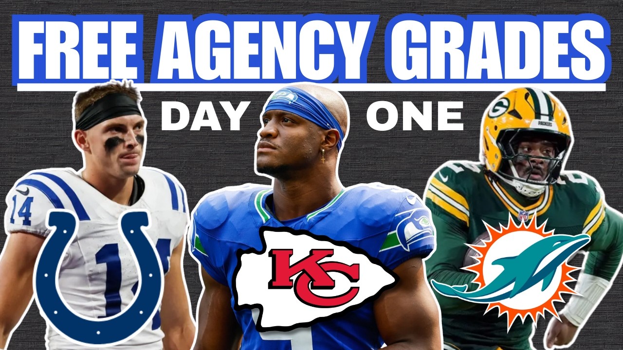 NFL Free Agency Grades | DAY 1 Biggest Winners & Losers