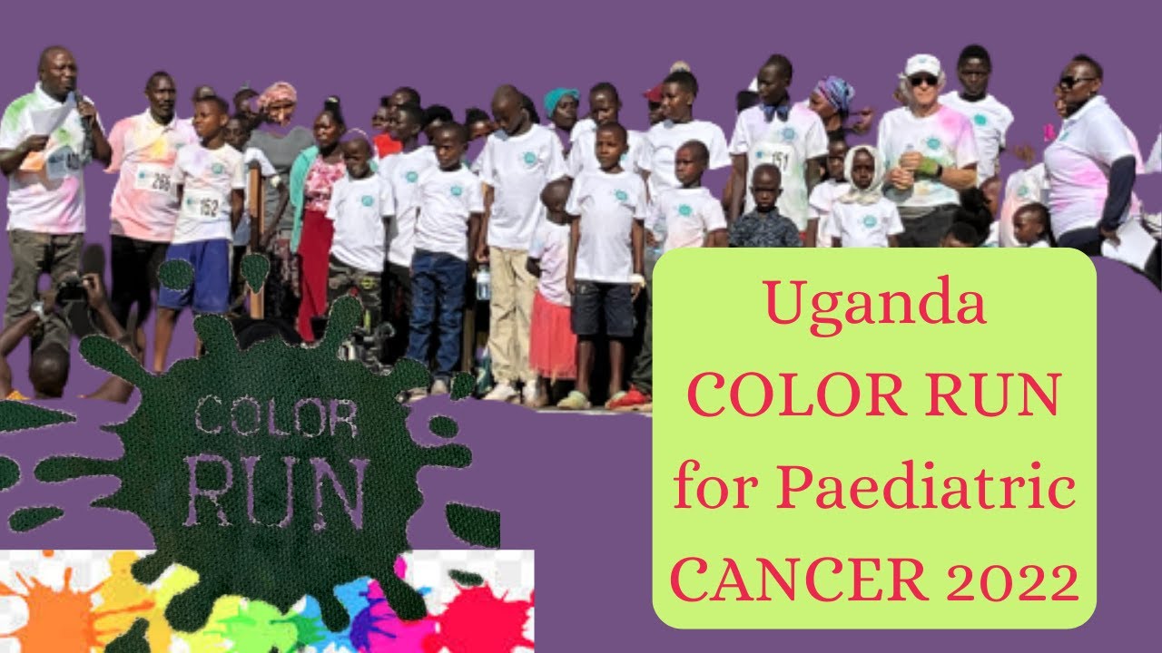 UGANDA COLOR Run for Paediatric CANCER 2022 #ViolahNahurira