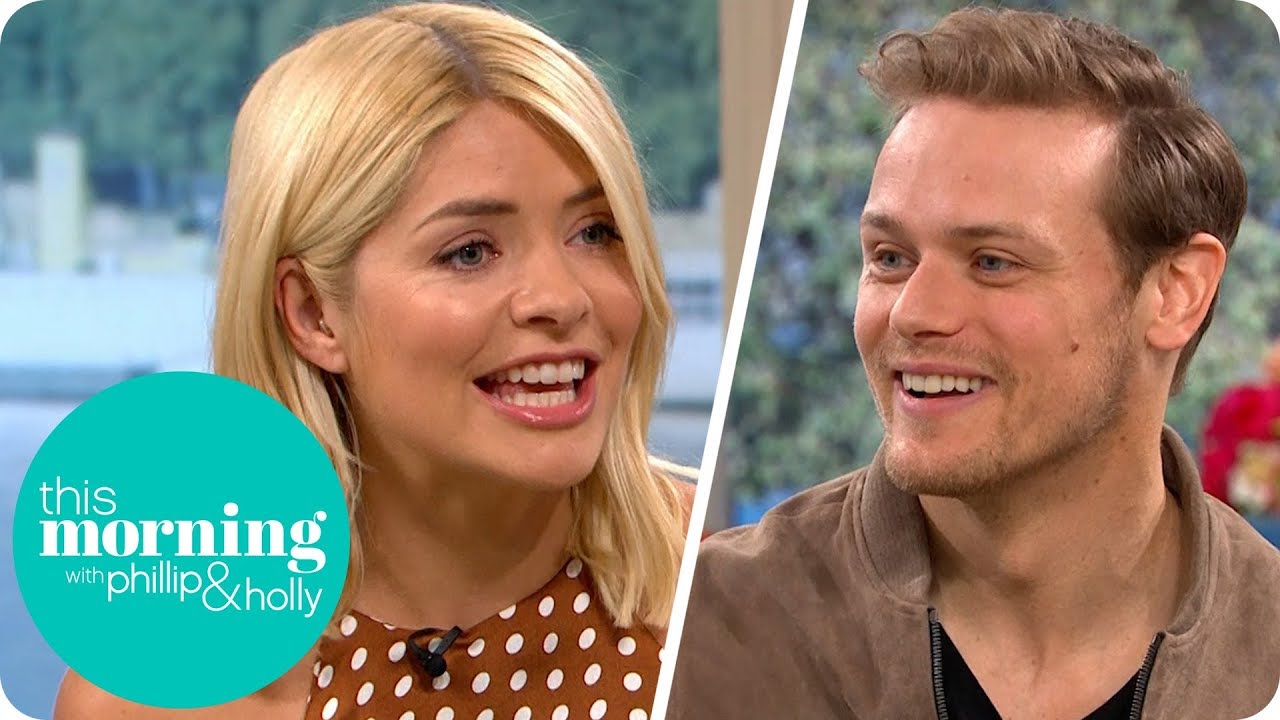 Holly Can't Help Fangirling Over Outlander’s Sam Heughan | This Morning