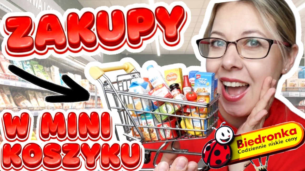ZAKUPY W MINI KOSZYKU CHALLENGE 💰 CO TAM ZMIESZCZĘ #minikoszyk #vlog #zakupy