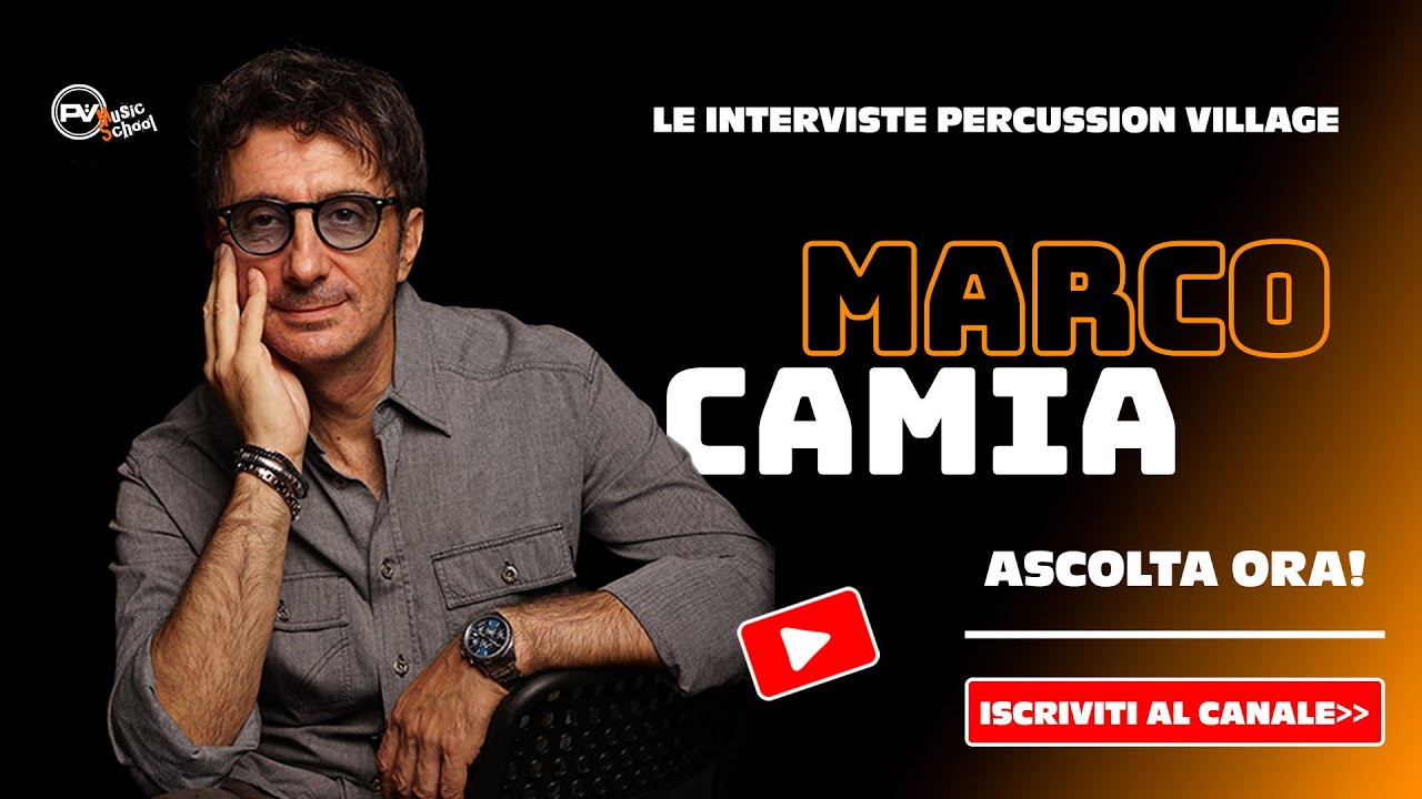 PERCUSSION VILLAGE TV | INSEGNANTI | INTERVISTA A MARCO CAMIA