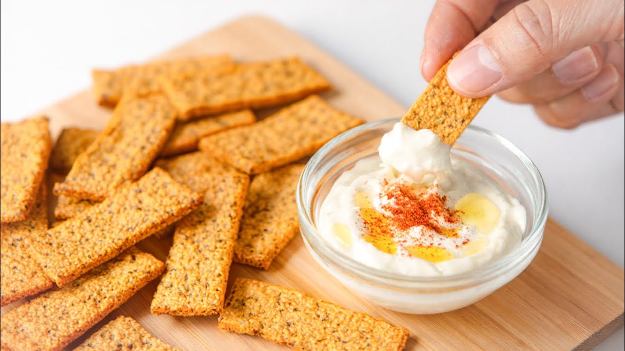 Легкая и белковая закуска из чечевицы! Быстро, полезно & очень хрустяще!