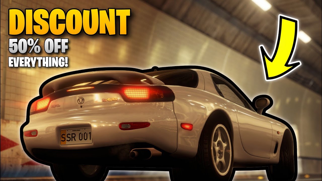Скидка 50% на всё?! Скидки в автосалоне SSR просто зашкаливают 💰
