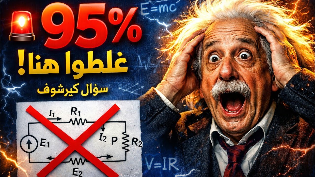  95٪ من الطلاب غلطو فى السؤال دة😱 | فيزياء 3 ثانوي| رحلة الـ60 #2⚡