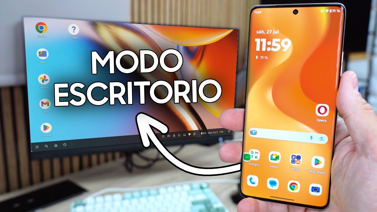 Como poner Modo ESCRITORIO en ANDROD y tener Android PC 🤯