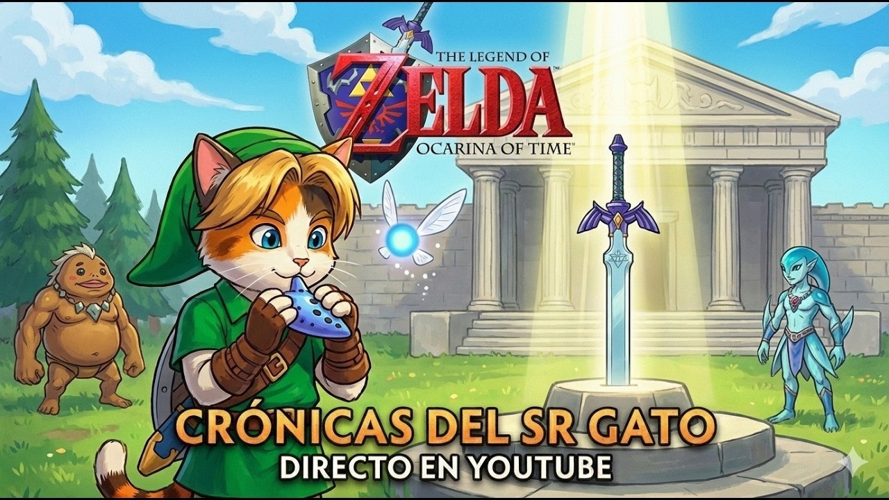 Practicando speedrun Zelda OOT randomizer - Charlando y criticando todo - tts !s