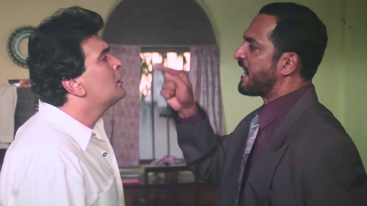 Hath Jodo Please Bolo Nana Patekar Meme - Rishi Kapoor Hum Dono Jabardast Movie Scene Part 3