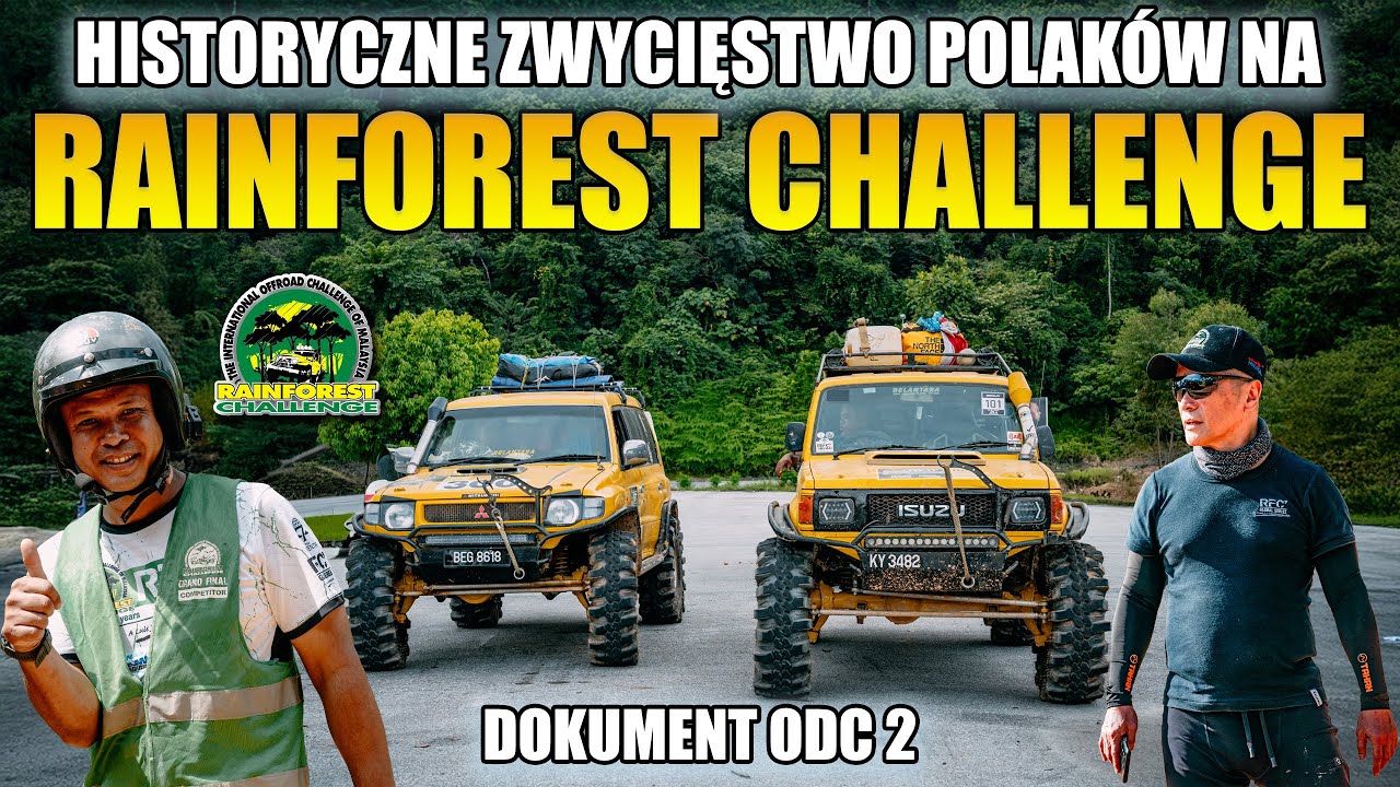 Поляки одержали победу в самом сложном ралли в мире — Rainforest Challenge RFC 2025 в Малайзии.