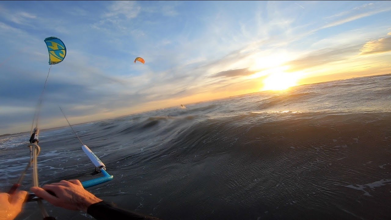 Test Gopro Hero 7 - Hypersmooth Kitesurf - Beauduc Sunset