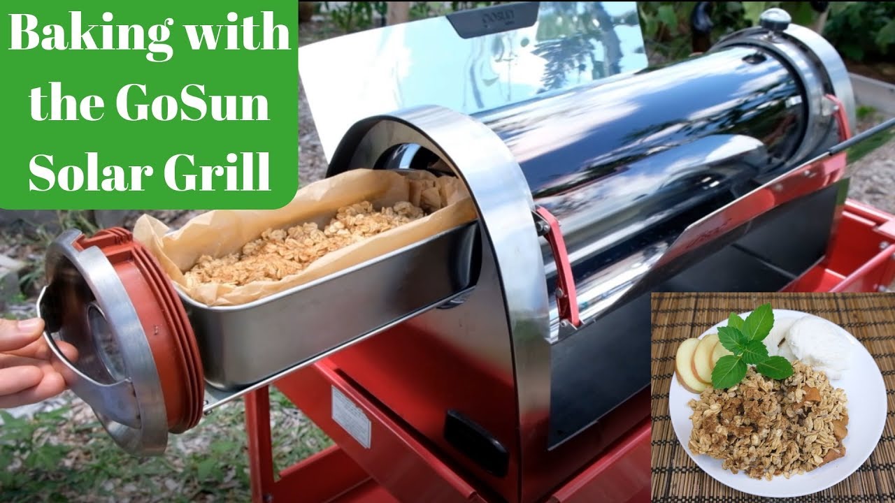 Use a Solar Oven to Bake Apple Crisp!