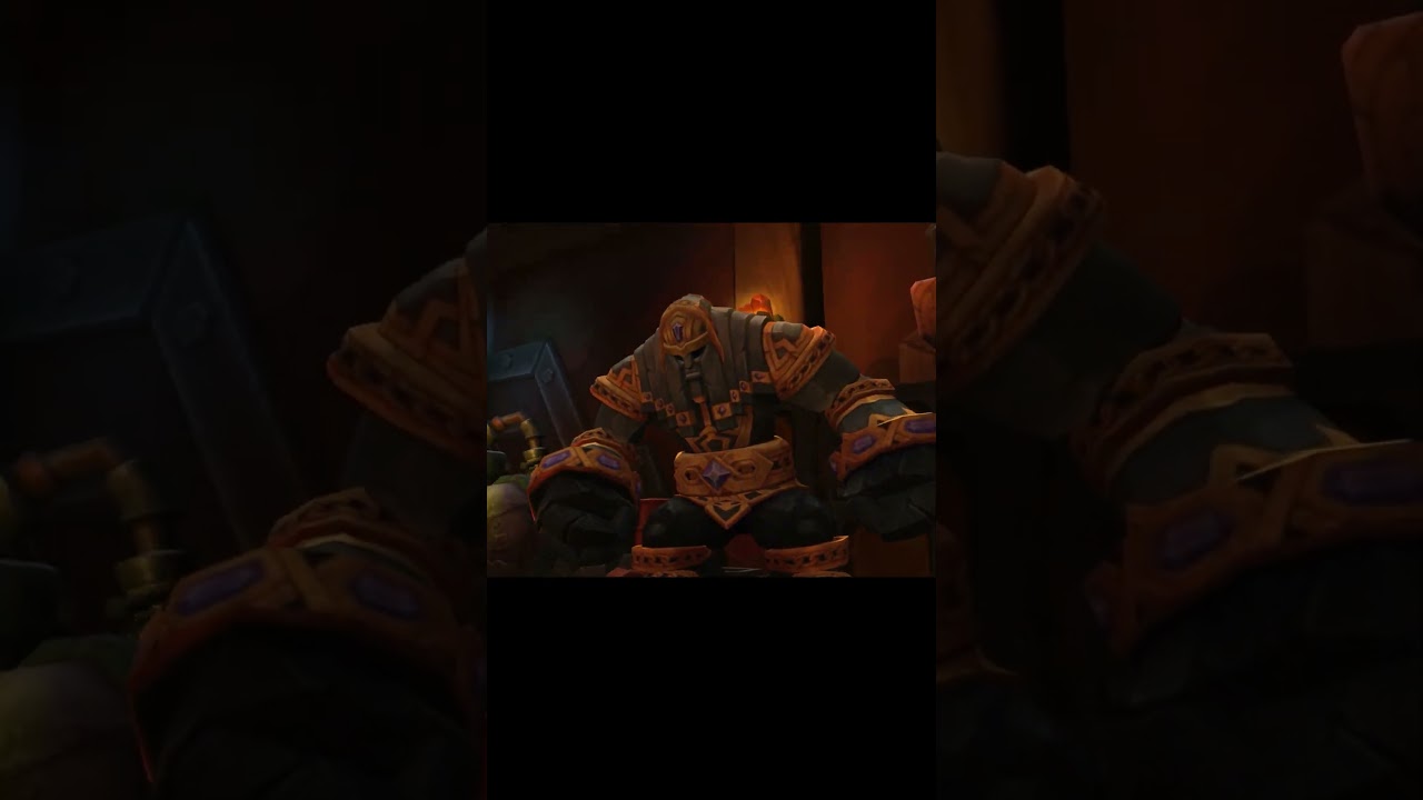 Активация боевых големов. World of Warcraft: The War Within. Campaign cutscene