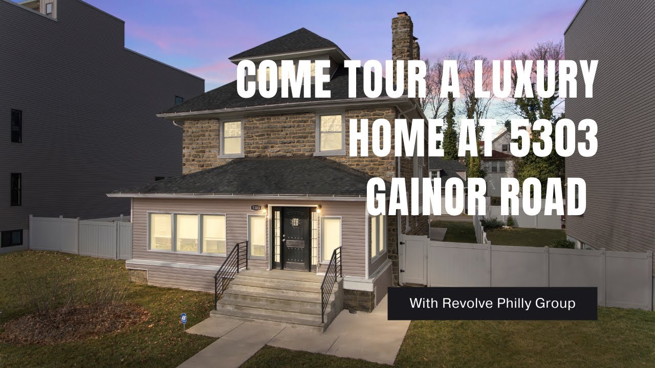 Luxury Home Tour of 5303 Gainor Road Philadelphia | Brett Rosenthal | Top Philly Realtor | Compass