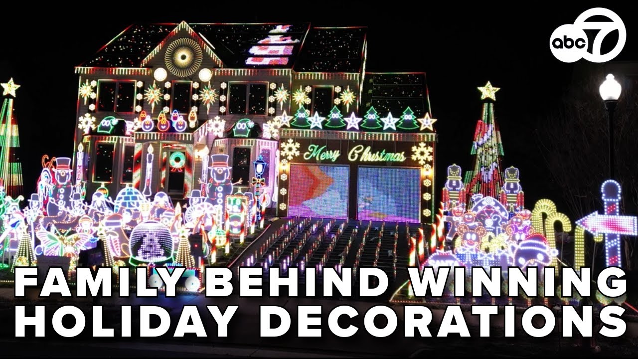 Meet the family behind this award-winning Christmas light display