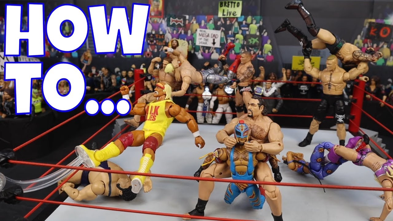 РУКОВОДСТВО ПО НАСТРОЙКЕ ФИГУРЫ WWE Crazy Moves