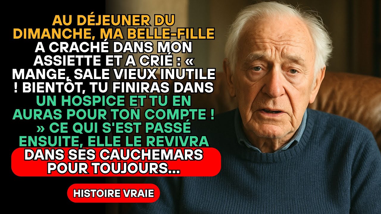 MA BELLE-FILLE A CRACHÉ DANS MON ASSIETTE ET A DIT : 