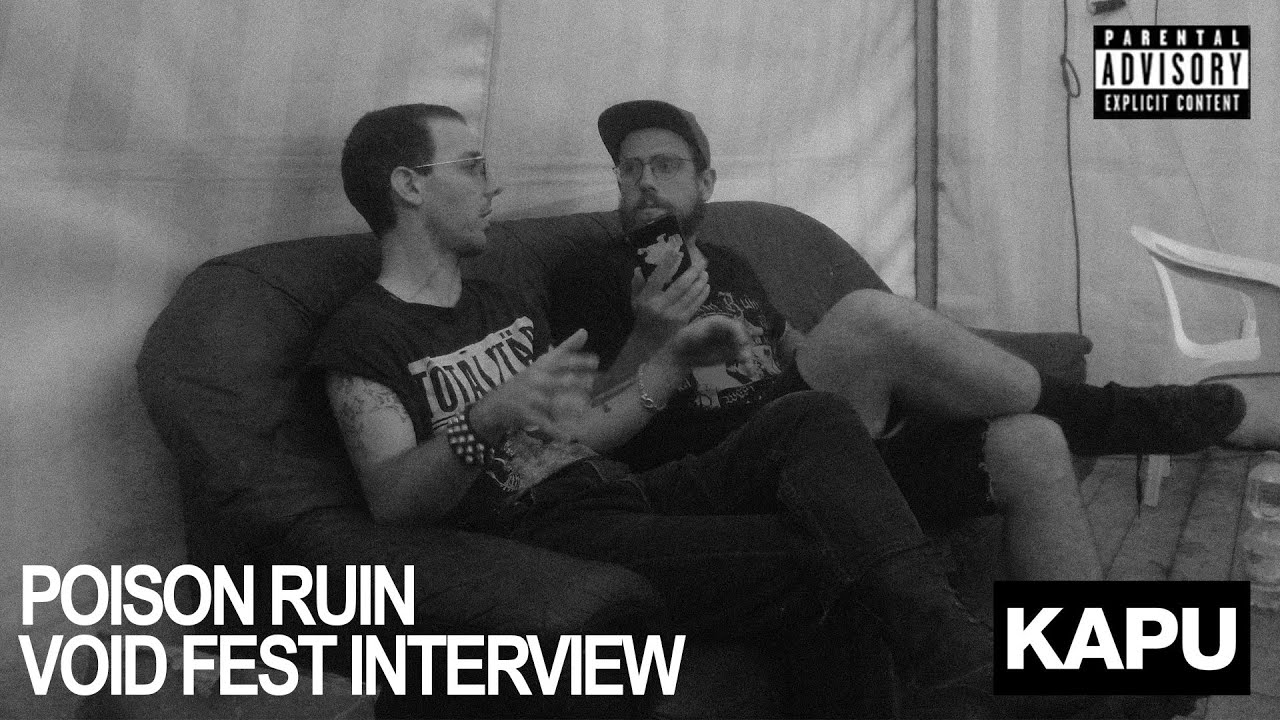 Poison Ruïn about Indoor Fire Shows, Shadow Knell and creating their sound (Kapu Radio Show)