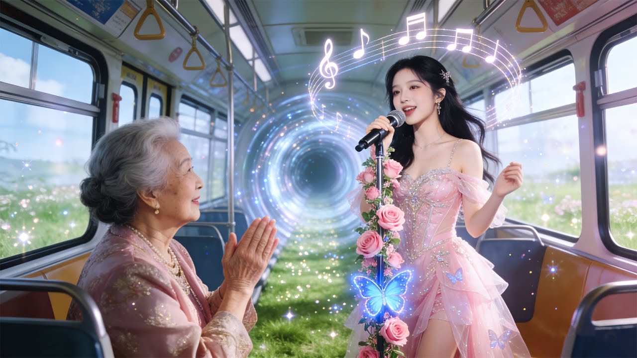 She boarded a bus，woke up transformed from 80 to 18！Fulfilled dreams，voice resonate through world！
