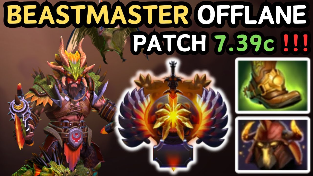 🔥 VISION, PRESSURE, DAMAGE 💀 BEASTMASTER OFFLANE CONTROLLED IT ALL | DOTA 2
