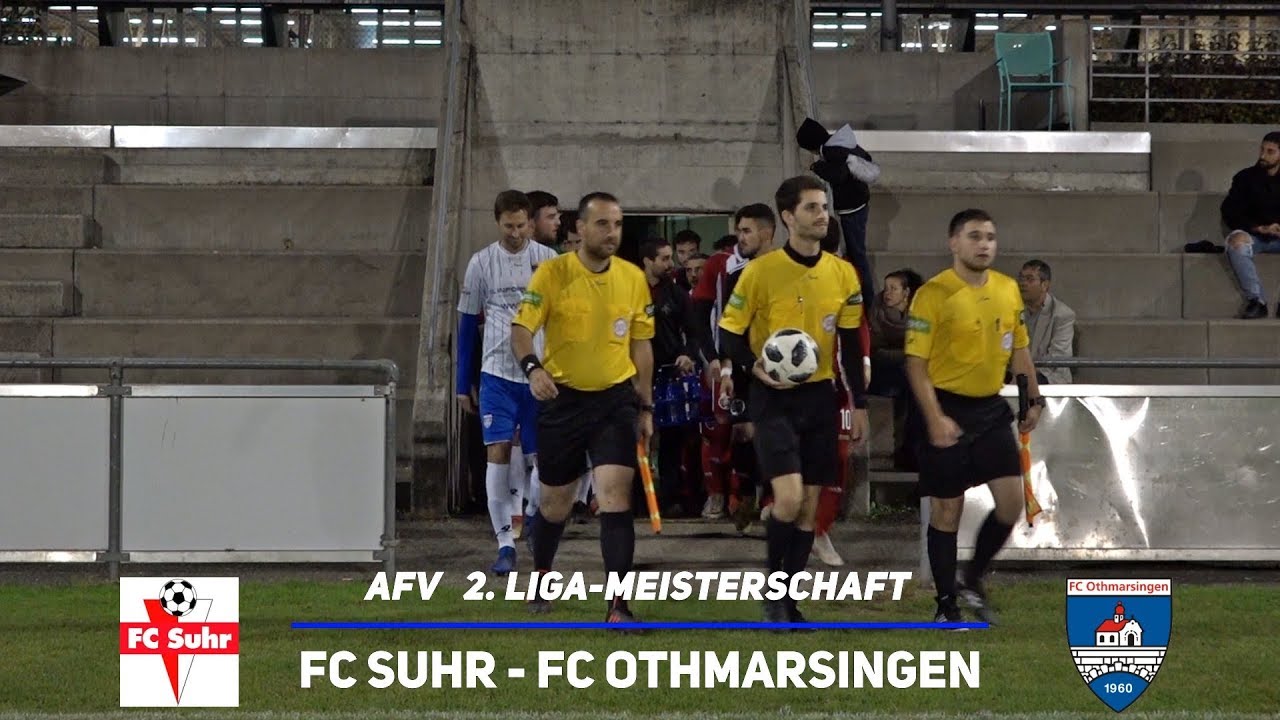 AFV 2. Liga: FC Suhr - FC Othmarsingen