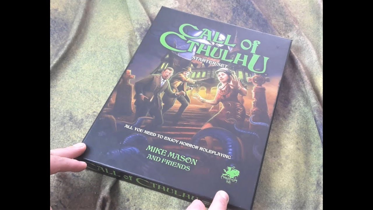 Call of Cthulhu 7e Starter Box & Rules | Flip-Through Discussion | RPG