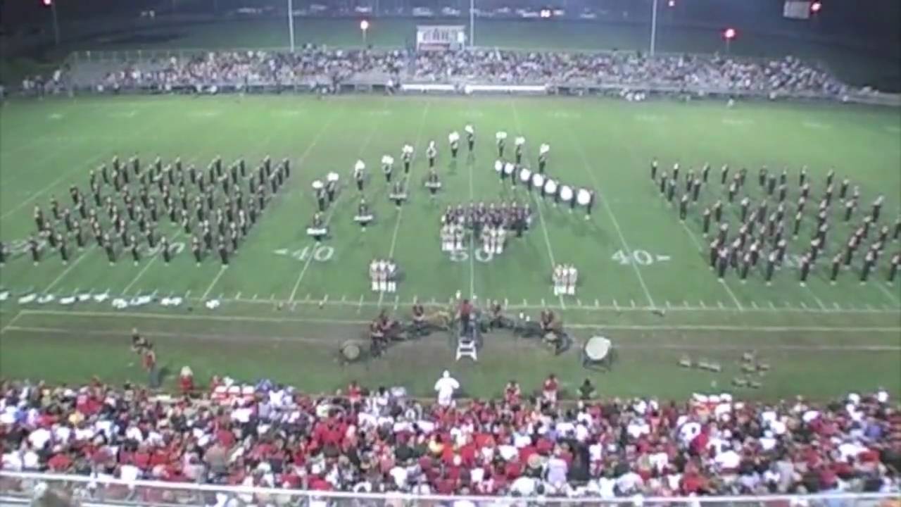 Cairo High School Syrupmaker Band Halftime 2009