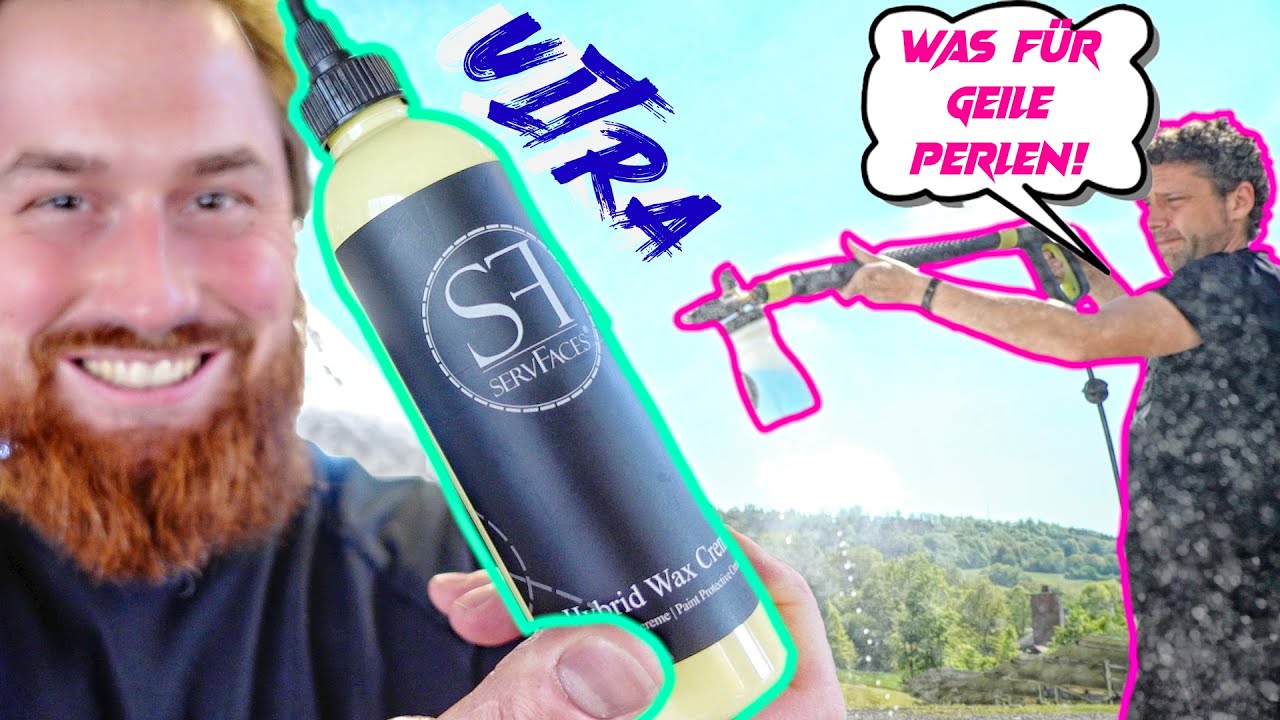 Was für richtig GEILE PERLEN! // TEST // ServFaces Hybrid Wax CREME 2021 Vs. Infinity Wax Turbo6