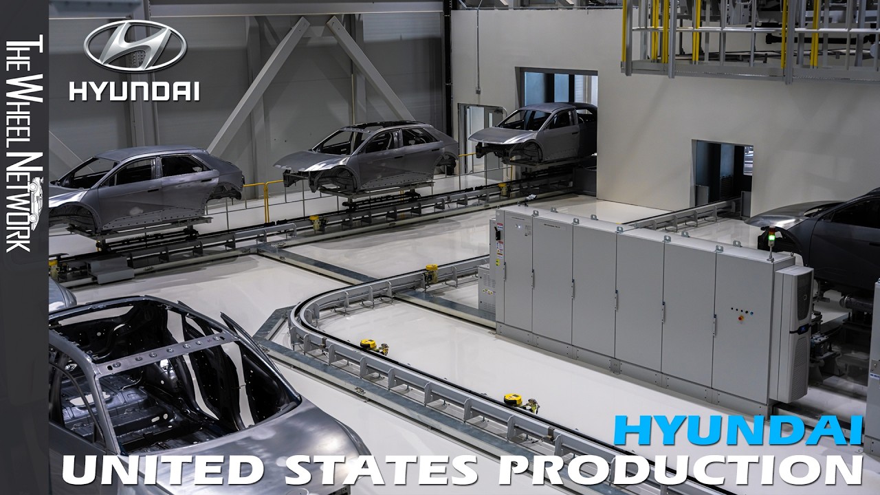 Hyundai's new highly automated plant in Georgia &ndash;#hyundai Motor Group Metaplant America (HMGMA) [4K]
