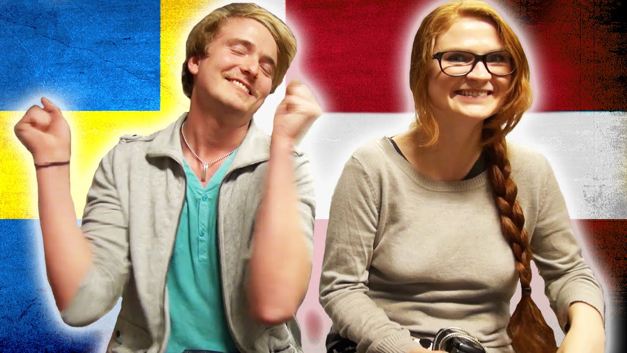 Svensk försöker prata danska - Dansk försöker prata svenska