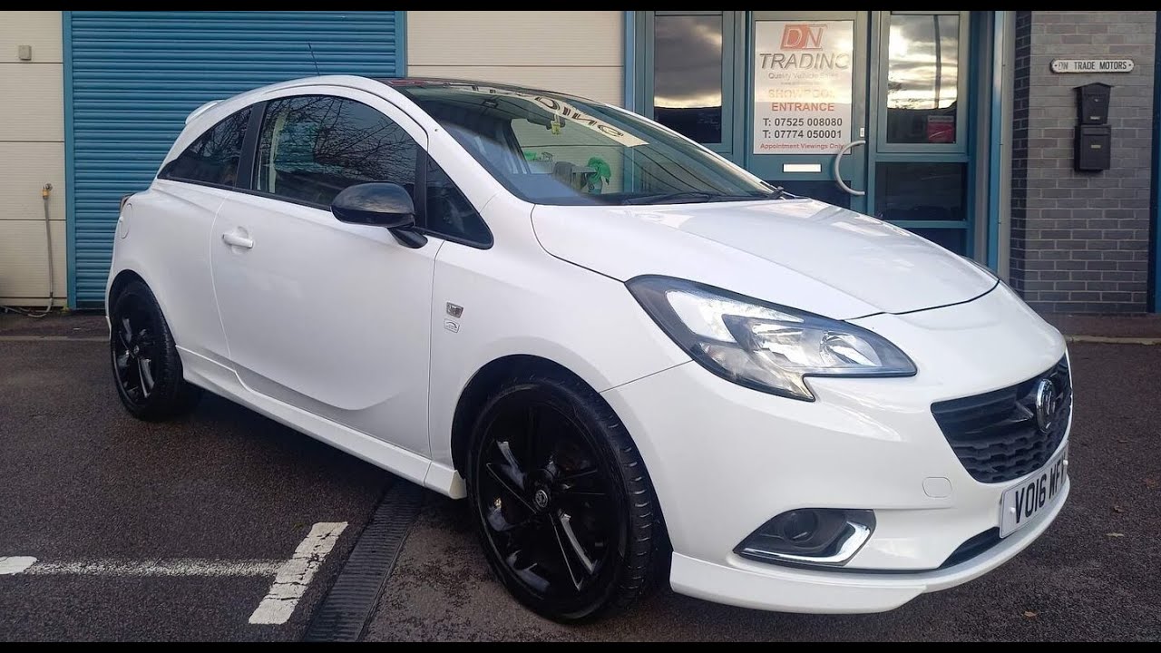Vauxhall Corsa 1.4i ecoFLEX Limited Edition Euro 6, 3-дверный, март 2016 г., пробег 42 тыс. миль,...