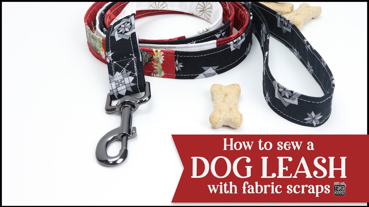 🐾  How to Sew a Dog Leash with Fabric Scraps
