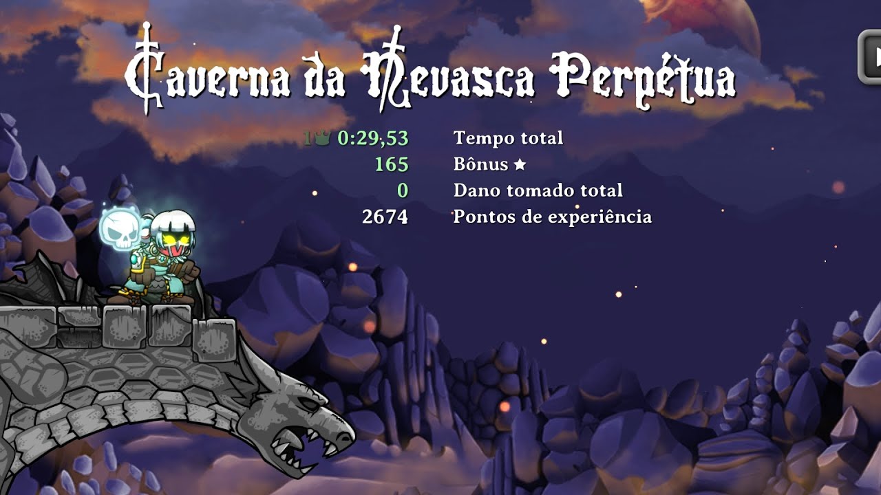 Masmorra Semanal: Caverna da Nesvasca Perpétua 29,89 seg