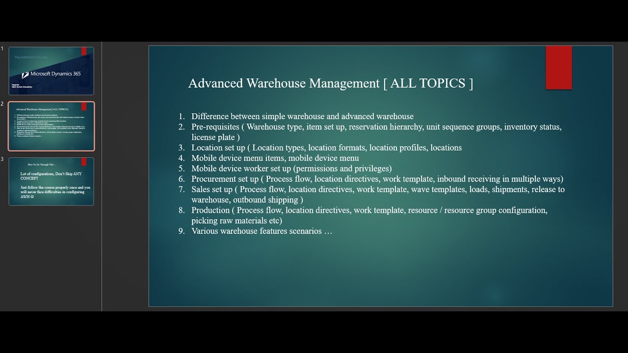 Advanced Warehouse - Part 1 (Inventory status, License plates, Reservation hierarchy, Settings)